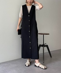 CAPRICIEUX LE'MAGE | ドライタッチジレワンピース(ワンピース)