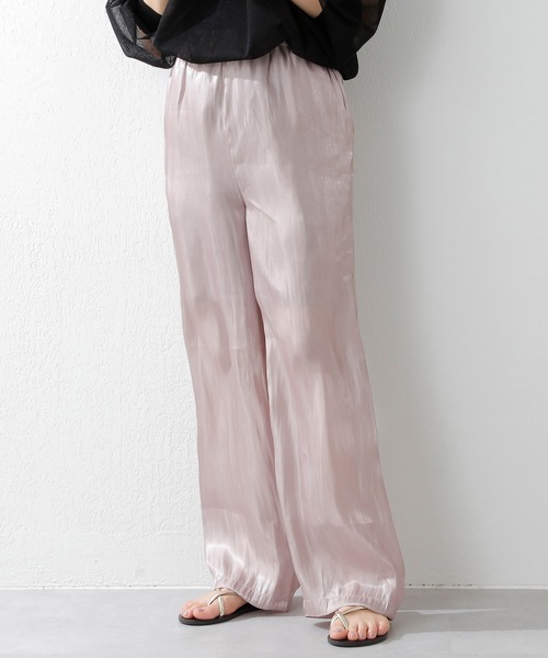 SHENERY（シーナリー）の「グリッターシアーイージーパンツ（その他パンツ・レディース・グレー/パープル・FREE）」の11枚目の写真