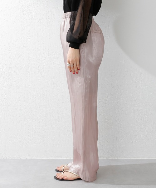 SHENERY（シーナリー）の「グリッターシアーイージーパンツ（その他パンツ・レディース・グレー/パープル・FREE）」の18枚目の写真