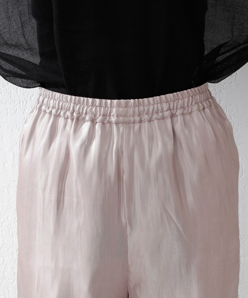 SHENERY（シーナリー）の「グリッターシアーイージーパンツ（その他パンツ・レディース・グレー/パープル・FREE）」の10枚目の写真