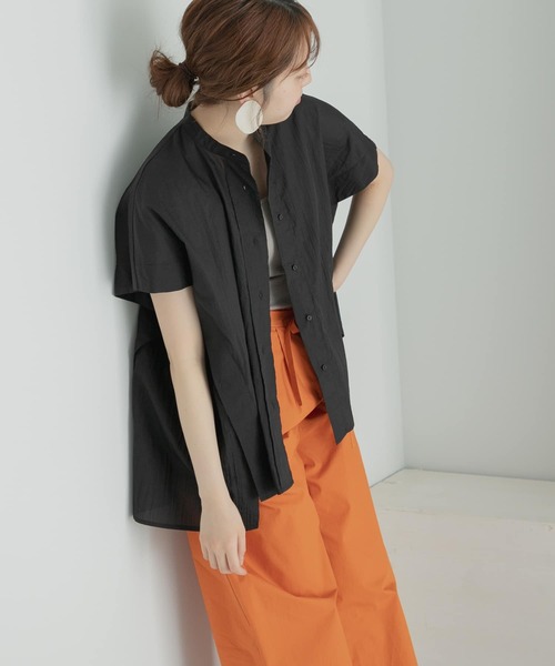 LAATO（ラート）の「BOXY LINE SHIRTS（シャツ/ブラウス・レディース・イエロー/ブラック・FREE）」の20枚目の写真