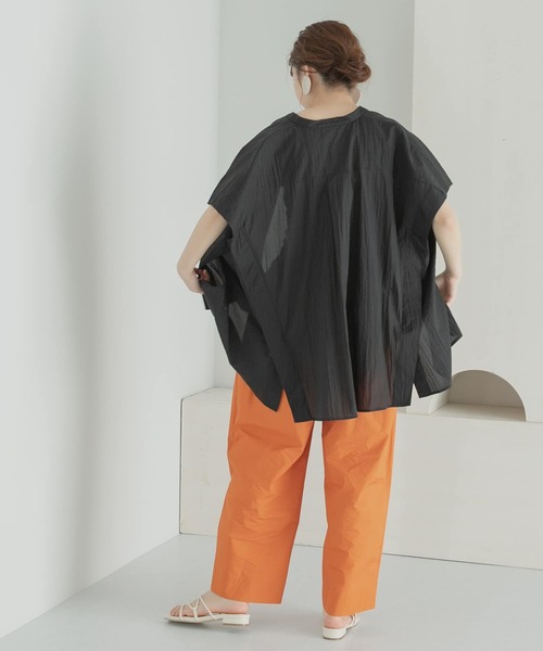 LAATO（ラート）の「BOXY LINE SHIRTS（シャツ/ブラウス・レディース・イエロー/ブラック・FREE）」の11枚目の写真