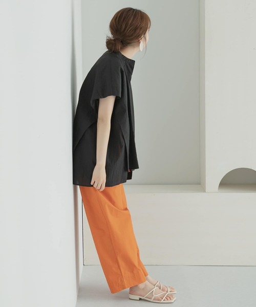 LAATO（ラート）の「BOXY LINE SHIRTS（シャツ/ブラウス・レディース・イエロー/ブラック・FREE）」の9枚目の写真