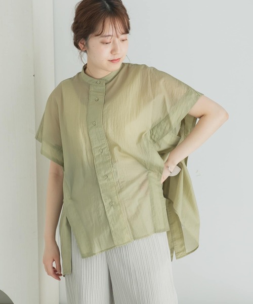 LAATO（ラート）の「BOXY LINE SHIRTS（シャツ/ブラウス・レディース・イエロー/ブラック・FREE）」の5枚目の写真