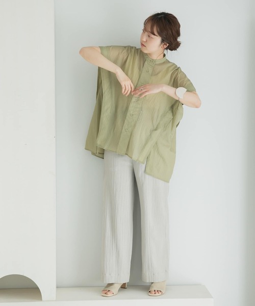 LAATO（ラート）の「BOXY LINE SHIRTS（シャツ/ブラウス・レディース・イエロー/ブラック・FREE）」の17枚目の写真