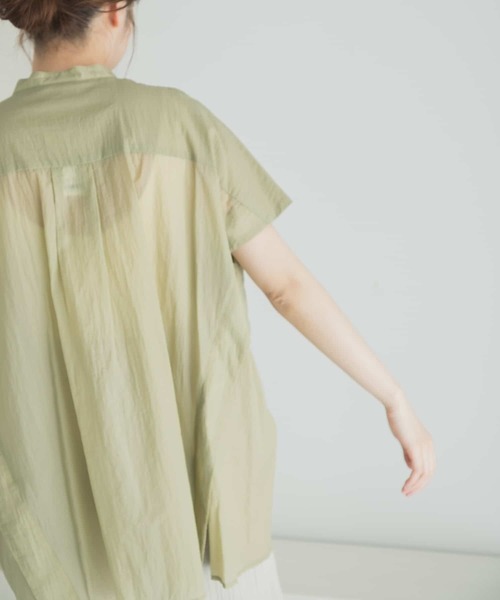 LAATO（ラート）の「BOXY LINE SHIRTS（シャツ/ブラウス・レディース・イエロー/ブラック・FREE）」の12枚目の写真