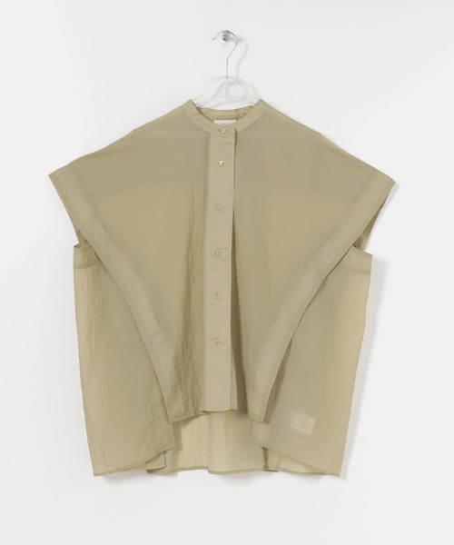 LAATO（ラート）の「BOXY LINE SHIRTS（シャツ/ブラウス・レディース・イエロー/ブラック・FREE）」の4枚目の写真