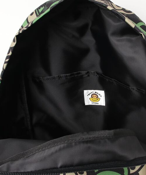 A BATHING APE（アベイシングエイプ）の「BABY MILO BACKPACK M（バックパック/リュック・メンズ・グリーン・FREE）」の9枚目の写真