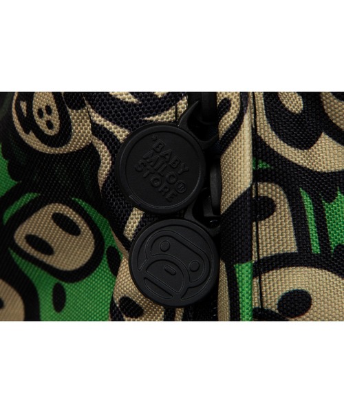 A BATHING APE（アベイシングエイプ）の「BABY MILO BACKPACK M（バックパック/リュック・メンズ・グリーン・FREE）」の3枚目の写真