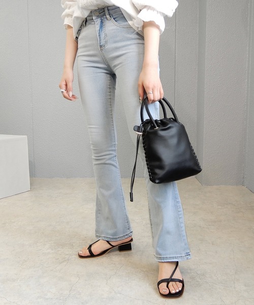 minia(ミニア)の「ナローサンダル ◇(サンダル・レディース・アイボリー/ブラック/グリーン・S/M/L/LL)」の17枚目の写真