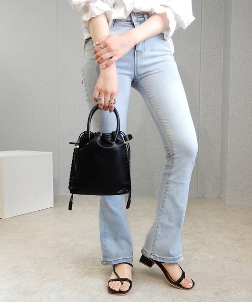 minia(ミニア)の「ナローサンダル ◇(サンダル・レディース・アイボリー/ブラック/グリーン・S/M/L/LL)」の18枚目の写真