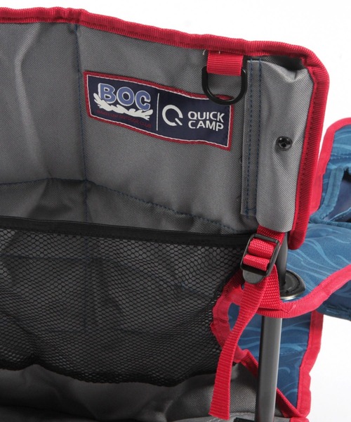BAYFLOW(ベイフロー)の「【BAYFLOW OUTDOOR CLUB×QUICKCAMP】ローチェアW(アウトドアグッズ・レディース・ネイビー・0)」の2枚目の写真