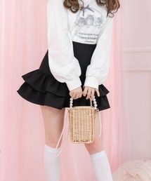 夢展望（ユメテンボウ）の「パールバングルかごバッグ（かごバッグ）」