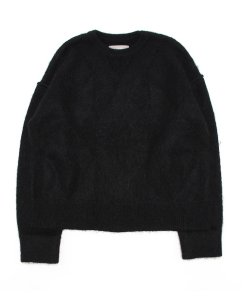 Wizzard(ウィザード)の「Wizzard ウィザード / CABLE KNIT ケーブルニット(ニット/セーター・メンズ・グリーン/イエロー/ブラック・1/2)」の12枚目の写真