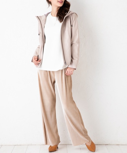 aunt lily(アントリリー)の「ベロアストレートパンツ(その他パンツ・レディース・ベージュ/ブラウン/ピンク・LL/S)」の11枚目の写真