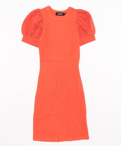 Desigual(デシグアル)の「ワンピース ショートスリーブ VALENTINA(ワンピース・レディース・オレンジ・L/M/XS/XL/S)」の3枚目の写真