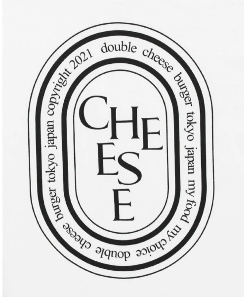 DOUBLE CHEESEBURGER(ダブルチーズバーガー)の「ダブルチーズバーガー Tシャツ -Cheese Oval Logo- / DOUBLE CHEESEBURGER T-Shirt -Cheese Oval Logo-(Tシャツ/カットソー・レディース・ホワイト/ブラック・FREE)」の10枚目の写真