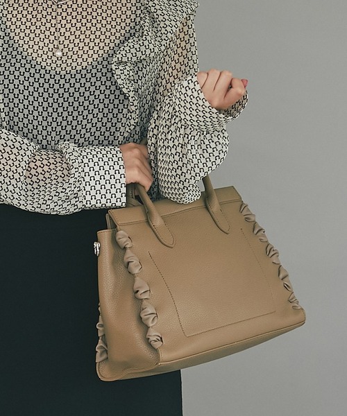 Cache Cache カシュカシュ リボンかがり2wayバッグ ショルダーバッグ Cache Cache カシュ カシュ のファッション通販 Zozotown