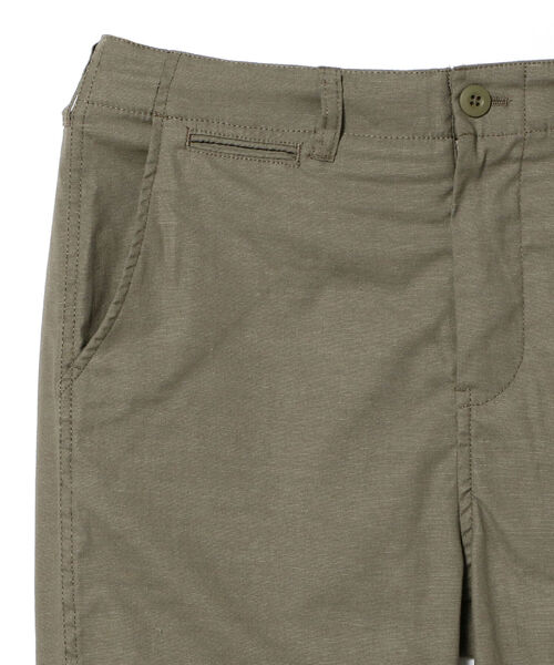 BEAMS（ビームス）の「BEAMS / リネンミックス ストレッチ テーパード パンツ（その他パンツ・メンズ・ネイビー/オリーブ・S/M/L/XL）」の8枚目の写真