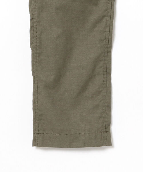 BEAMS（ビームス）の「BEAMS / リネンミックス ストレッチ テーパード パンツ（その他パンツ・メンズ・ネイビー/オリーブ・S/M/L/XL）」の10枚目の写真