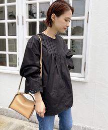 Spick & Span | コットンエンブロイダリーブラウス(シャツ/ブラウス)