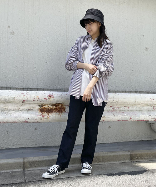 Purple&Yellow（パープルアンドイエロー）の「コットンツイルバケットハット（ハット・メンズ・ブラック・FREE）」の4枚目の写真