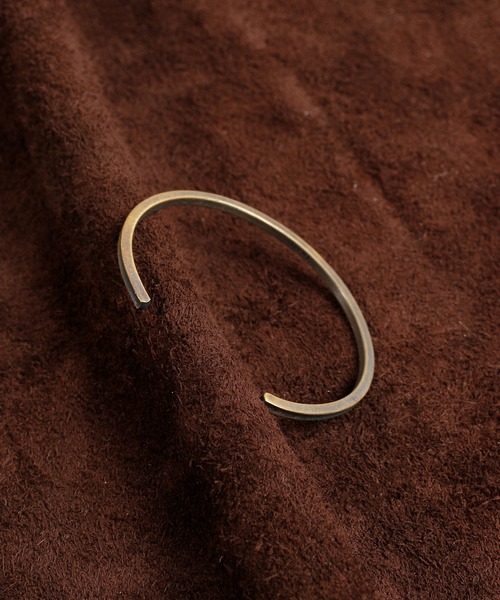 THEFT（セフト）の「THEFT セフト / PLAIN BANGLE プレーンバングル ブレスレット / TBG-22-06（バングル/リストバンド・メンズ・ゴールド・FREE）」の6枚目の写真