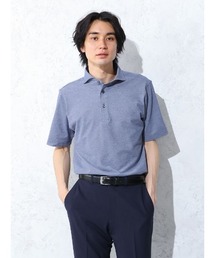 Perfect Suit FActory | BIZポロシャツ　カッタウェイ　ラベンダー/ホワイト/サックス/ブルー/ネイビー(ポロシャツ)