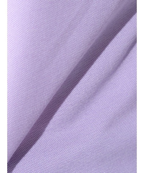 Perfect Suit FActory（パーフェクトスーツファクトリー）の「BIZポロシャツ　カッタウェイ　ラベンダー/ホワイト/サックス/ブルー/ネイビー（ポロシャツ・メンズ・ブルー/サックスブルー/ネイビー/パープル/ホワイト・S/M/L/LL）」の11枚目の写真