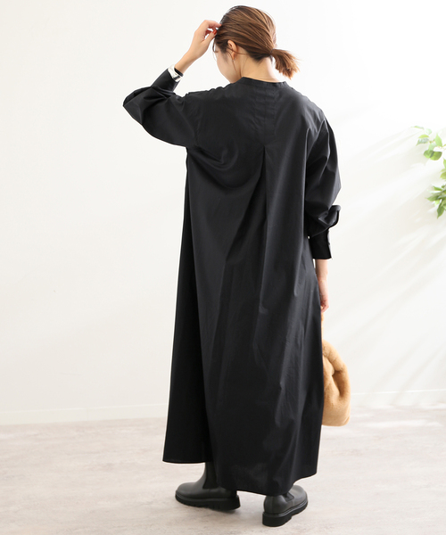 SLOBE IENAボリュームスリーブシャツワンピース SLOBE IENA（スローブイエナ）の「ボリュームスリーブシャツ