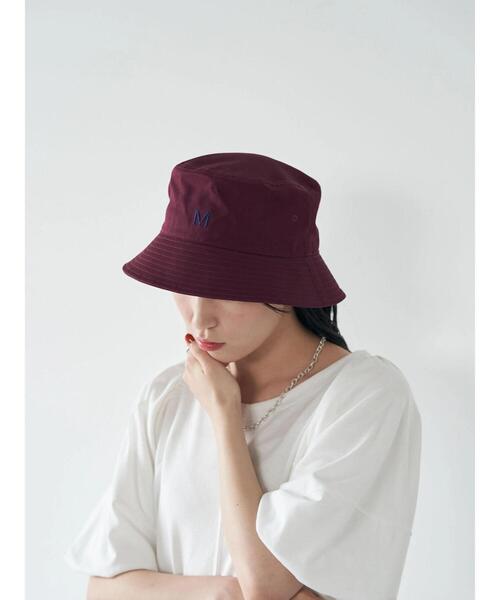 earth music&ecology(アースミュージックアンドエコロジー)の「エンブロイダリーロゴハット(ハット・レディース・ベージュ/ネイビー/グリーン/ボルドー・FREE)」の5枚目の写真