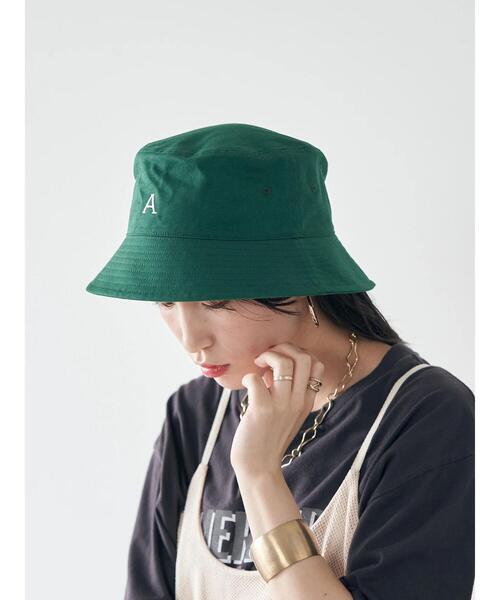 earth music&ecology(アースミュージックアンドエコロジー)の「エンブロイダリーロゴハット(ハット・レディース・ベージュ/ネイビー/グリーン/ボルドー・FREE)」の13枚目の写真