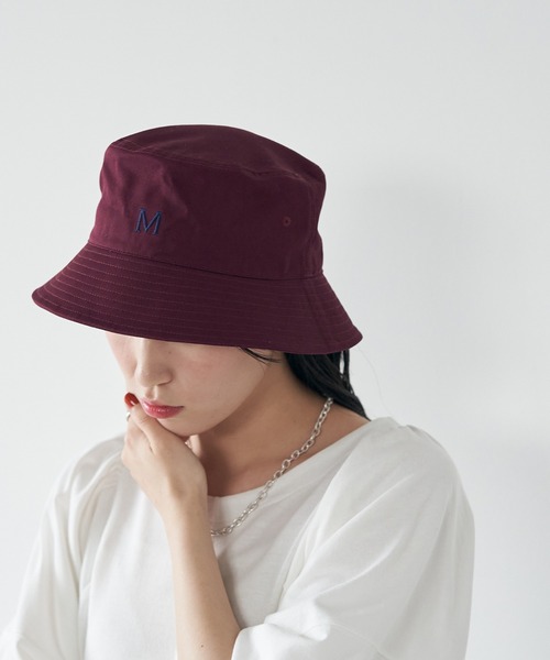 earth music&ecology(アースミュージックアンドエコロジー)の「エンブロイダリーロゴハット(ハット・レディース・ベージュ/ネイビー/グリーン/ボルドー・FREE)」の4枚目の写真