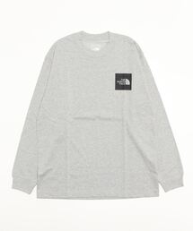 ザ ノース フェイス THE NORTH FACE L/S Square Logo Tee(ロングスリーブスクエアロゴティー)
