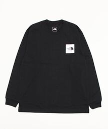 ザ ノース フェイス THE NORTH FACE L/S Square Logo Tee(ロングスリーブスクエアロゴティー)