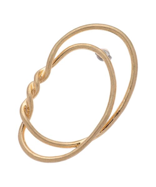 dazzlin（ダズリン）の「メタルイレギュラーピアス（ピアス（両耳用）・レディース・シルバー/ゴールド・FREE）」の4枚目の写真