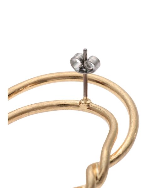 dazzlin（ダズリン）の「メタルイレギュラーピアス（ピアス（両耳用）・レディース・シルバー/ゴールド・FREE）」の6枚目の写真