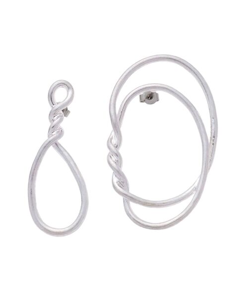 dazzlin（ダズリン）の「メタルイレギュラーピアス（ピアス（両耳用）・レディース・シルバー/ゴールド・FREE）」の9枚目の写真