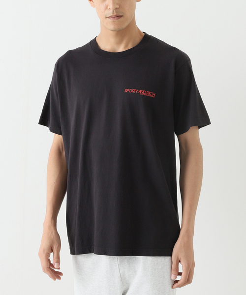 Sporty Rich スポーティアンドリッチ Disco T Shirt Tシャツ カットソー Sporty Rich スポーティアンドリッチ のファッション通販 Zozotown