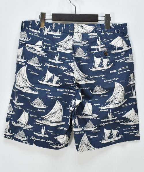 J.CREW（ジェイクルー）の「【ヴィンテージ古着】J.CREW. / J.クルー ヨット柄 コットン ショートパンツ（その他パンツ・メンズ・ネイビー・32）」の2枚目の写真