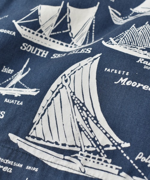 J.CREW（ジェイクルー）の「【ヴィンテージ古着】J.CREW. / J.クルー ヨット柄 コットン ショートパンツ（その他パンツ・メンズ・ネイビー・32）」の3枚目の写真