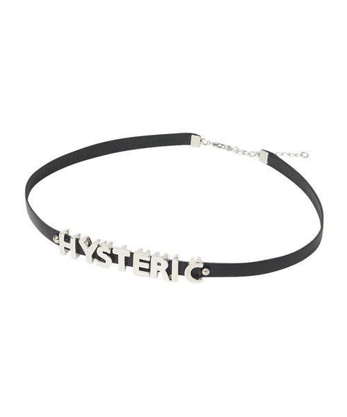 HYSTERIC GLAMOUR（ヒステリックグラマー）の「METAL SYMBOL LOGO チョーカー（チョーカー・レディース・ブラック・FREE）」の2枚目の写真