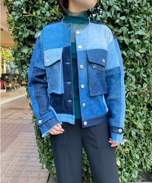 REKISAMI（レキサミ）の「REKISAMI(レキサミ）リメイクジャケット/RJ-21142（その他アウター・レディース・その他4・1）」の4枚目の写真