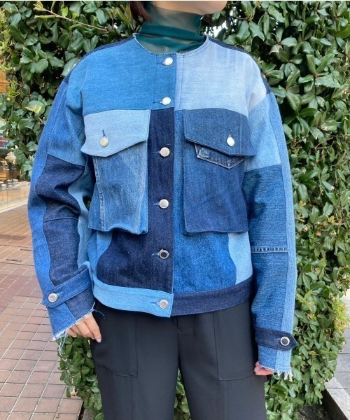 REKISAMI（レキサミ）の「REKISAMI(レキサミ）リメイクジャケット/RJ-21142（その他アウター・レディース・その他4・1）」の7枚目の写真