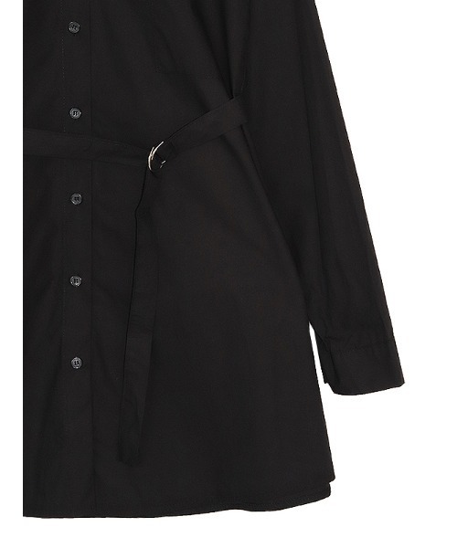 ACYM（アシーム）の「Multi way over シャツ（シャツ/ブラウス・レディース・ホワイト/ブラック・FREE）」の5枚目の写真