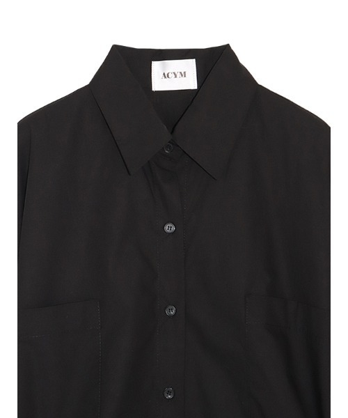 ACYM（アシーム）の「Multi way over シャツ（シャツ/ブラウス・レディース・ホワイト/ブラック・FREE）」の6枚目の写真