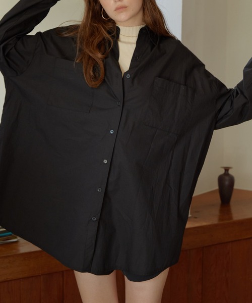 ACYM（アシーム）の「Multi way over シャツ（シャツ/ブラウス・レディース・ホワイト/ブラック・FREE）」の16枚目の写真