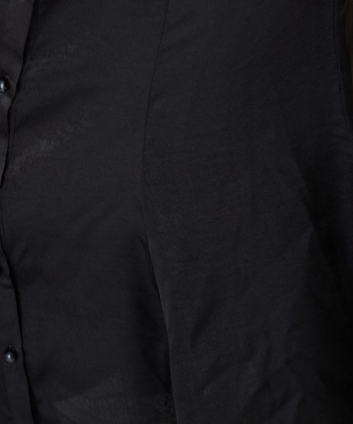 A de a.v.v（アードアー・ヴェ・ヴェ）の「バイカラーパイピングサテンワンピース（ワンピース・レディース・ブラック/ベージュ・MEDIUM/SMALL）」の13枚目の写真