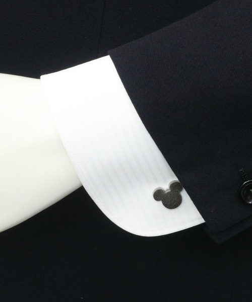 Disney（ディズニー）の「Disney ディズニー ガンメタリック カフリンクス（カフリンクス・メンズ・シルバー・FREE）」の3枚目の写真