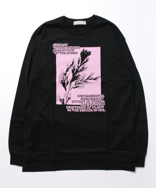 Wizzard(ウィザード)の「Wizzard ウィザード / GRAPHIC LONG SLEEVE T-SHIRT "PLANT" ギザ天竺コットングラフィックプリントロンT(Tシャツ/カットソー・メンズ・ブラック/チャコールグレー/ホワイト/ラベンダー・1/2/3)」の7枚目の写真